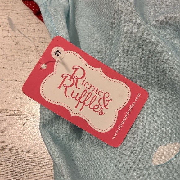 Ricrac & Ruffles Farm Animals Dress Size 2T NWT - Picture 7 of 9